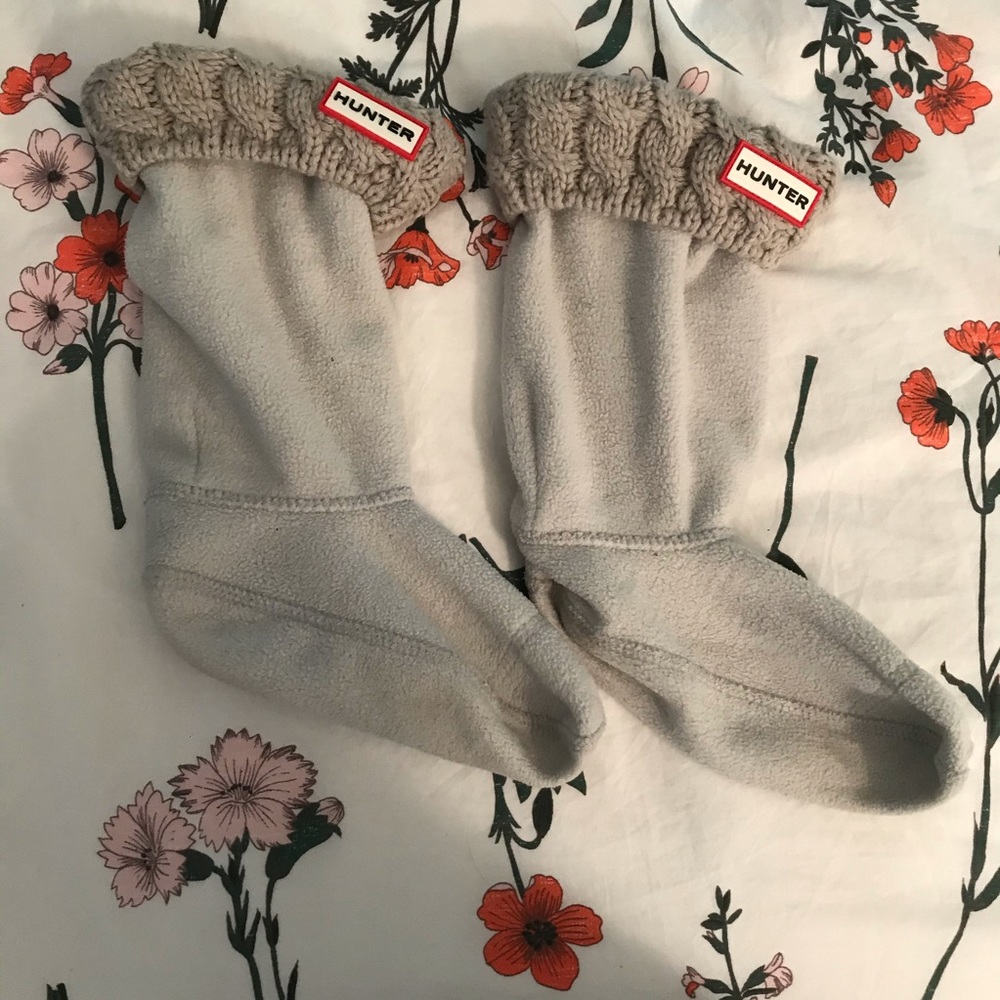 Hunter Boot Cable Knitted Socks